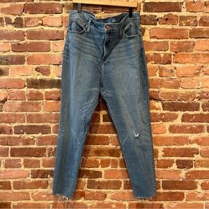 J. Crew 10" Toothpick Jean in Mykonos Wash Size 35 BF505